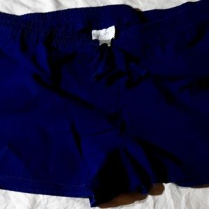 Ann Taylor Loft linen navy shorts size XL